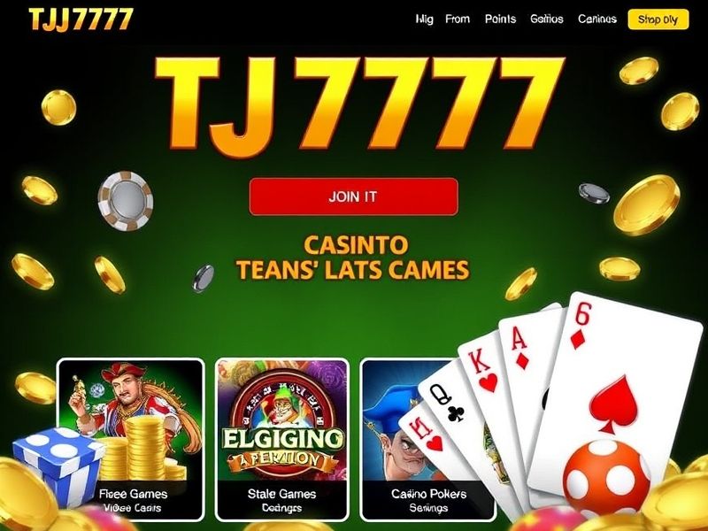 Welcome to TJ777 – your premier destination for online casino games, sports betting, poker, slots, and exclusive promotions. Play real money games securely and enjoy expert gambling insights.